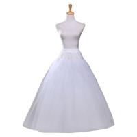 Peticoato Blanco De 4 Capas Sin Aro Para Vestido De Novia Crinolina Acolchado De Baile Falda De Fiesta Para Damas Ropa De Rollo - details 5