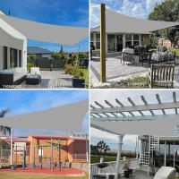 Sail De Sombra Impermeable Para Jardín Canopy De Tela De Lona Para Terraza Coche Awning Rectangular Piscina Refugio De Sol Sombreador - details 8