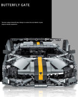 Bloques De Construcción Técnicos City Speed Lamborghini Juego De Vehículo Deportivo De Carreras MOC Para Niños Y Adultos Regalos De Cumpleaños Y Navidad - details 2