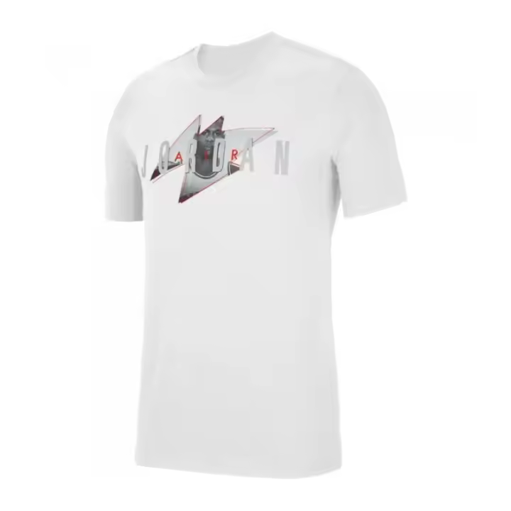 CAMISETA AIR JORDAN FACE GRAPHIC WHITE. - 1