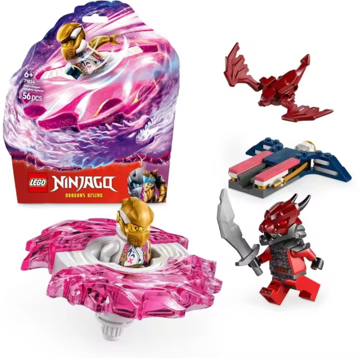 LEGO 71824 Ninjago Spinner de Spinjitzu del Dragón de Sora contiene 266 piezas - edad +7 años 25L71824 - 1