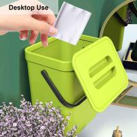 Pequeño Cenicero De Plástico Con Tapa Para Cocina Y Baño Recipiente De Basura Ecológico Montable Sobre El Fregadero Para Desperdicios Alimentarios - details 13