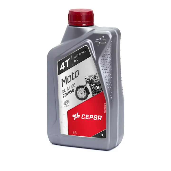 Aceite lubricante moto - motocultor 1l. 4t ruta 66 20w50 cepsa - 1