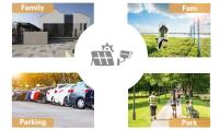 Cámara Solar Inteligente Tuya WIFI Con Doble Lente 8MP Vigilancia De Video Inalámbrica Exterior Cámara De Batería PTZ CCTV Doble Pantalla PIR Detectar - details 12
