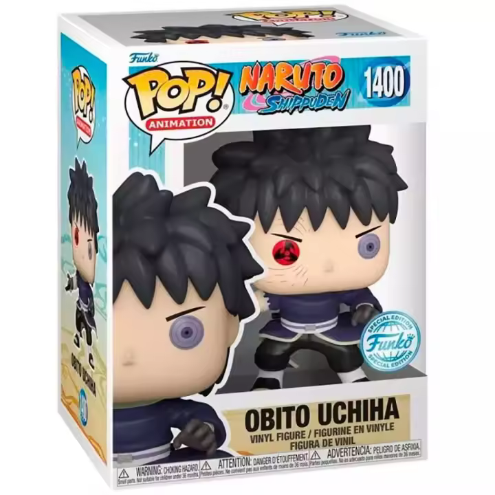 Funko Pop Obito Uchiha Exclusivo Naruto Shippuden - 1
