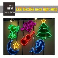 Tiras De LED Neón 5m 12V Flexibles Impermeables De Silicona Para Decoración Externa De Jardín Luz De Diodo DIY Para Exterior - details 4