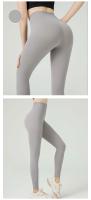 Leggings De Yoga Para Mujer Cintura Alta Sensación De Naked Fitness Running Ciclismo Ropa De Gimnasio Deporte Verano Talla True Fit Pantalones De Pierna Larga Material Nylon Spandex - details 27