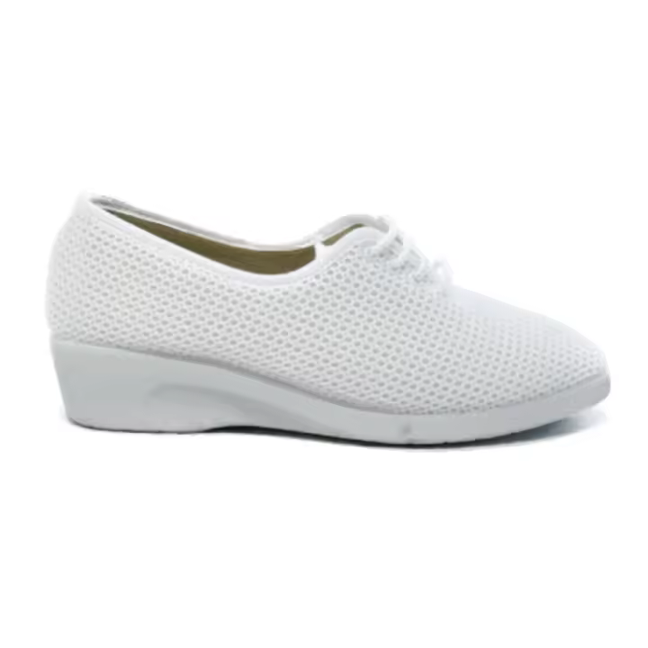 Shoes Cordones marca Devalverde para mujer en color blanco - 1