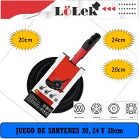 🍳 LoLek Set de 3 Sartenes de Granito Ecológico – Antiadherente de Larga Duración | No Se Raya Ni Se Pega | Fácil Limpieza | Apto para Inducción, Vitro y Gas | Cocina Saludable y Sostenible | Ideal para Uso Diario 🌿🔥 - details 3