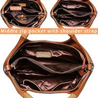 Pequeños bolsos de Piel, carteras y Bolsos de Mujer, bolsos Bandolera, bolsos Tote de moda - details 4