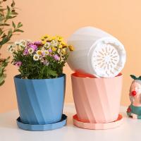 Maceta Creativa De Resina Para Plantas Verdes Y Gruesas Estilo Nórdico Sencilla Y Moderna Material De Plástico Polyresin - details 2