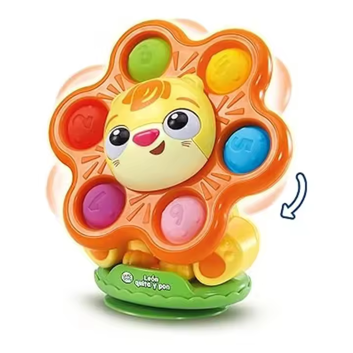 VTech Leapfrog juguete con ventosa león quita y pon juguete 80-620539 - 1