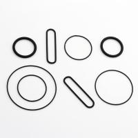 Conectores De Circulo Geométrico Hueco En Metal De Cobre Para El Dibujado De Joyas DIY 6 Piezas Pintura Negra De Spray Charms - details 7