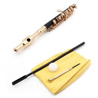 SLADE Flauta Piccolo De Cuerpo De Cupro-Níquel Tono C Con 16 Agujeros E Key Oro Y Plata Instrumento Musical De Viento Profesional - details 0