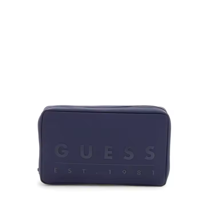 Bolso neceser Guess Hombre Sondrio Silicona Azul Marino - 1