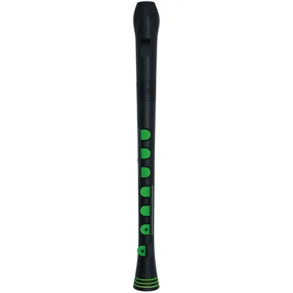Flauta Nuvo Recorder+ Digitación Alemana N-320RDBBGRG Negra/Verde - 1