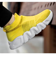 Zapatillas De Tenis Para Niños Y Niñas Alpargatas Deportivas De Alta Top Knitted Moda Casual Transpirables Talla True Fit - details 26