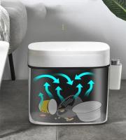 Bandeja De Basura De Cocina Grande Capacidad 10/12L Impermeable Tipo Empuñadura Para Cocina Y Baño Recipiente De Residuos - details 1