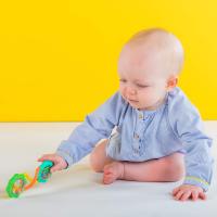 Rattle & Shake sin BPA, Green, a partir de 3 més - details 1