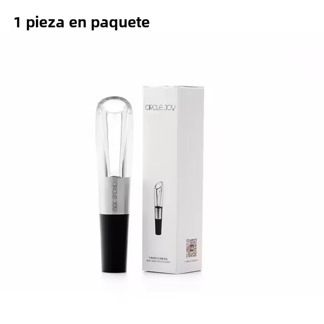 Apertura De Botellas Eléctrica Circle Joy Smart Acero Inoxidable Parar El Vino Decantador De Vino Tinto Corcho De Vino Para Fiesta Navidad Familia - 1