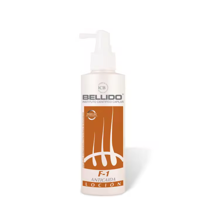Locion F1 Tratamiento cabellos para la CAÍDA DE CABELLO ICB Bellido - 1