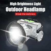 Linterna Frontal LED De Navegación Acuática Con Cinco Cabezas Fuertes Resistente Al Agua Recargable Por USB Ultra Brillante Para Pesca Y Exteriores - details 0