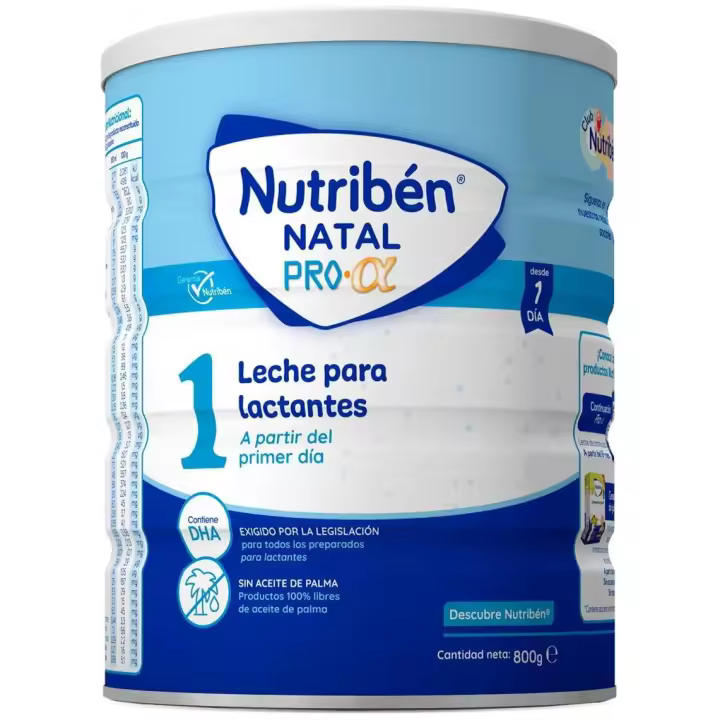 Nutribén Natal Pro-Alfa 1, Leche Infantil Desde El Primer Día 400G - 1