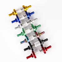 Filtro De Aceite Para Motocicleta 8mm Accesorios Universales De Aluminio Pulido Y Cromado Para Gasolina Y Motores De Gasolina Para ATV Y Bicicletas De Pista - details 0