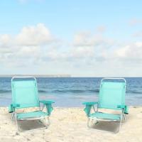 Aktive MIRAMAX Silla Playa Plegable Azul Waves 51x56x90 Cm - details 3