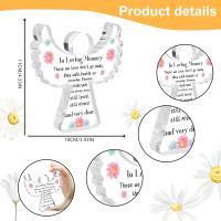 Pie De Luto En Acrílico Con Diseño De Angelito Recuerdo De Lamentación Regalo Para El Pérdido De Amados Figura De Memorial De Despedida - details 4
