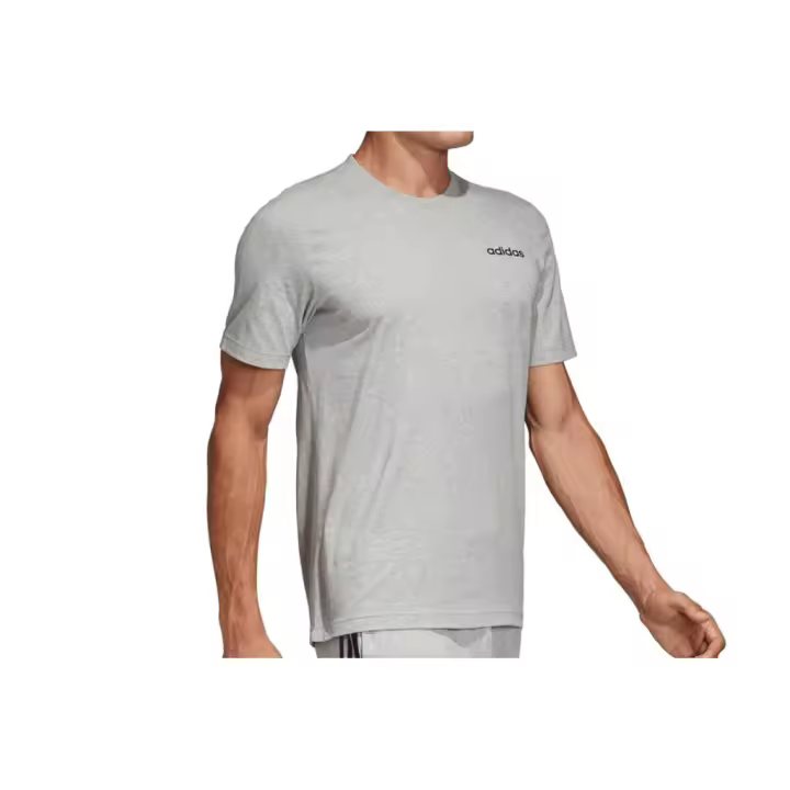 Camiseta Adidas Essentials Camiseta Lisa Hombre Casual - Tallas Grandes - 1