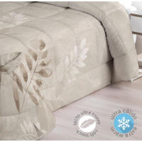 FUNDECO Edredón Comforter Sherpa Reverso de Borreguito Modelo OLARIS Color Unico - details 3
