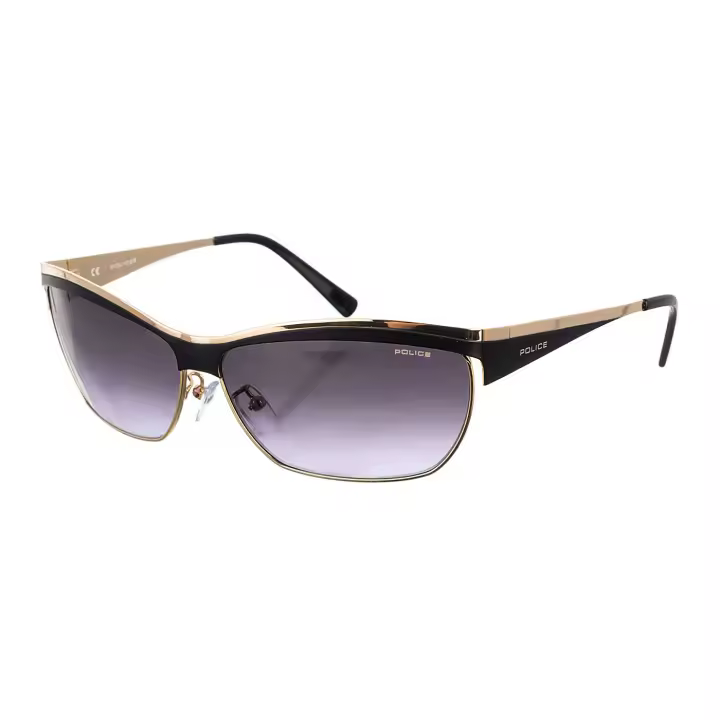 Police-Gafas de Sol Rectangulares de Metal S8764 para Mujer - 1