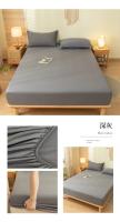Sábana De Lujo Para Doble Cama 2 Personas Funda De Sábanas Elástica Cubierta De Sábanas Para Cama Queen King 120/150/180/220x200 Linen De Adultos - details 9