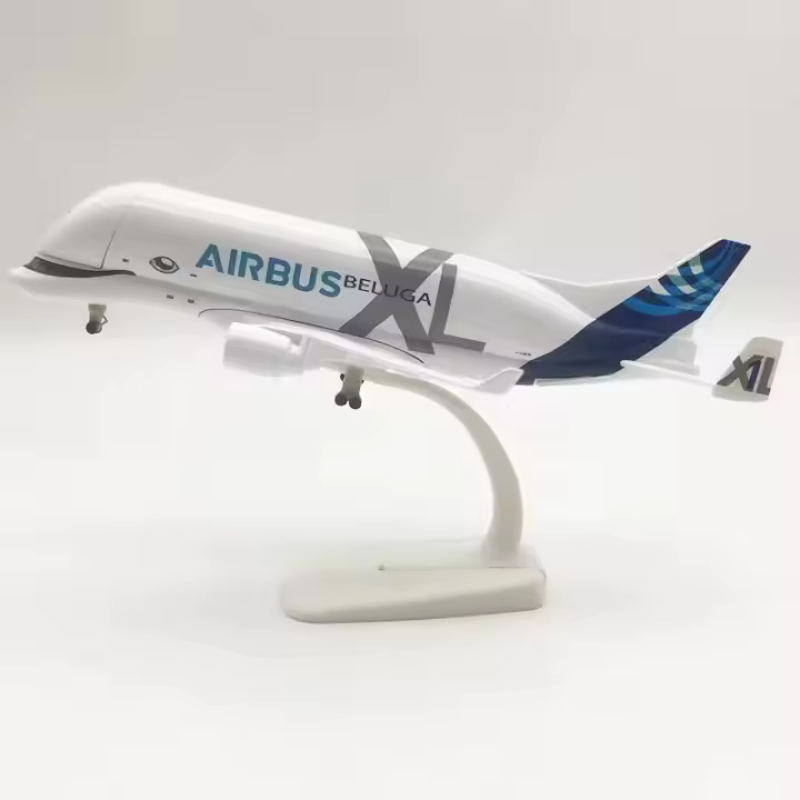 Modelo De Avión A330-700L Beluga Air 20CM En Aleación Para Colecciones Y Exposiciones Material De Resina Proveniente De China Continental - 1
