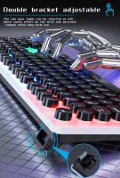Teclado Membránico H300 Con 104 Teclas Y Cable Multicolor Para Juegos Y Oficina Compatible Con Windows E IOS Diseño Estándar - details 6
