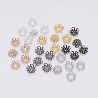 100pcs Bolas De Metal Hueco Flor Vintage Brillante Para Creación De Joyas DIY Encuentros Capas De Finos Pendantes Charms - details 10