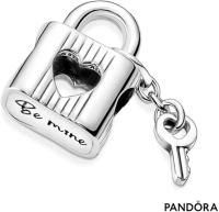 Moments Charms - Candado y Llave de Plata de Ley, Viene con un regalo completo. - details 2