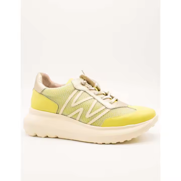 Deportivo Wonders A-4001 Combi Cyber-Platino de Mujer - 1