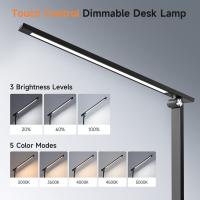 Lampara Escritorio Portátil LED, 120-500 Lumen Flexo LED Escritorio, USB / Recargable 5 Modos Flexo Escritorio, Lampara LED Escritorio Plegable & ajustable,Lampara de Mesa,Lampara de Escritorio, Luz Escritorio Lamparas LED - details 2