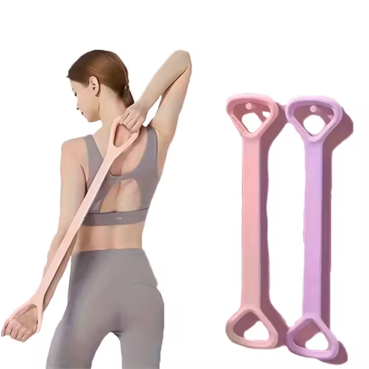 Banda De Resistencia Para Yoga Y Pilates Expansor De Pecho En Forma De 8 Ejercicio De Entrenamiento De Braza En Casa Gimnasio - 1