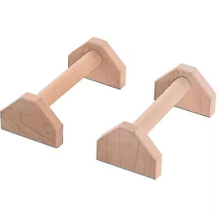 Push Up Bares Handstand Push Ups de madera Push Up Stand Bar Fitness - 1