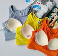 Sudadera De Yoga Para Mujer Verano Serie Naked Sin Costuras Quick Dry Top Deporte Con Correa Trasera Fitness Bra Quicks Drying - details 2