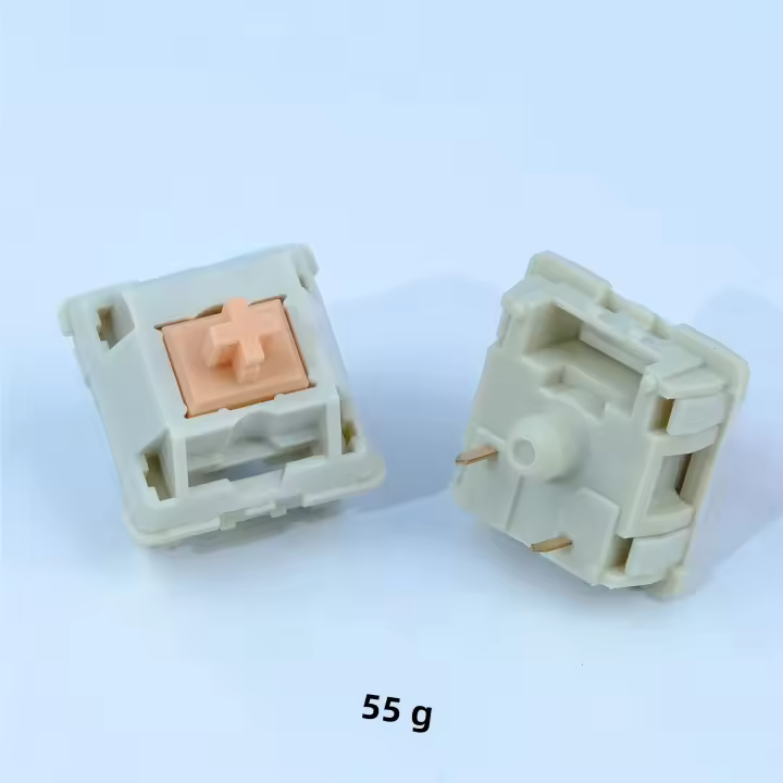 Holy Panda V2Interruptores Táctiles Para Teclado Mecánico DIY Personalizado 3Pines Intercambiables POM 55g 62g 67g Para TM680 Anne pro GKM67 - 1