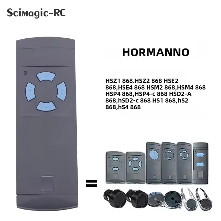 Control Remoto De Puerta De Garaje Hormann HSM2 HSM4 868.35mhz Transmisor Mano Calidad Superior Nuevo Para Hogar - 1