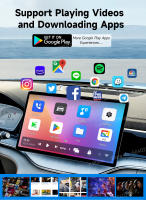 CarlinKit Smart TV Box Carplay Y Android Auto 2+32G AI Mini Adaptador Inalámbrico 3 En 1 Para Netflix Y Youtube Compatible Con iPhone Y Android - details 6