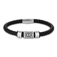 Pulsera Vikinga Vintage Con Runas Para Hombres Y Mujeres Hecha a Mano En Cuero Con 24 Runas Nórdicas Pulsera Escandinava De Amuleto Para Parejas Regalos - details 19