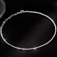 Pulsera De Tela De Acero Inoxidable Elegante Y Sencilla Para Mujer Diseño De Cadena Moda Joyería Regalo Ideal Para Fiestas - details 4