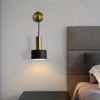 Lámpara De Pared Vintage E27 Base Industrial Ajustable Retro Para Iluminación Interior De Loft Dormitorio Luz Fijación Metálica Color Negro - details 5