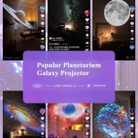 Proyector De Estrellas Planetario Para El Hogar Luz Nocturna Galaxia Ajustable De 360° Con Altavoz Bluetooth Para Dormitorio Regalo De Cumpleaños Para Niños - details 6